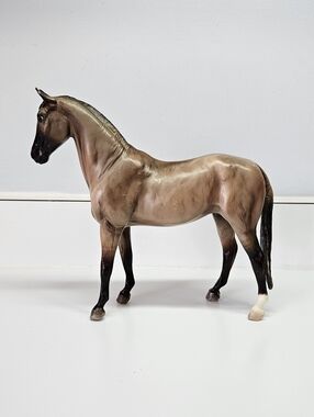 VINTAGE Breyer Jet Run Mold Sport Horse Grullo Rear Sock 685 2006